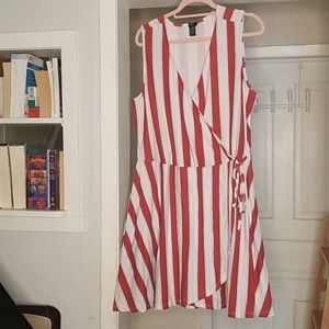 NEW - Red, White, and Blue Striped Sundress